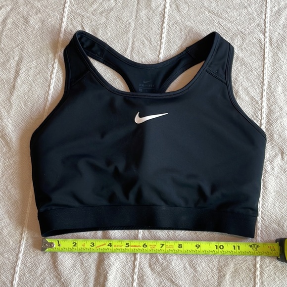 Black Nice Sports bra LARGE - Picture 3 of 5